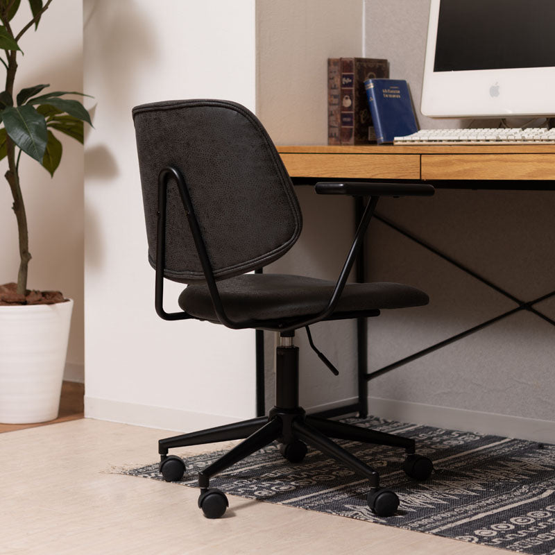 アームレスト付きワークチェア - 昇降&回転機能 Urban Desk オフィス 